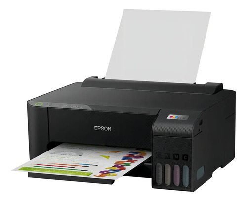 Impressora Epson Ecotank L1250 Tanque De Tinta Colorida Cor Preto