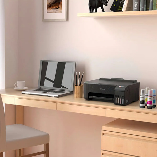 Impressora Epson Ecotank L1250 Tanque De Tinta Colorida Cor Preto