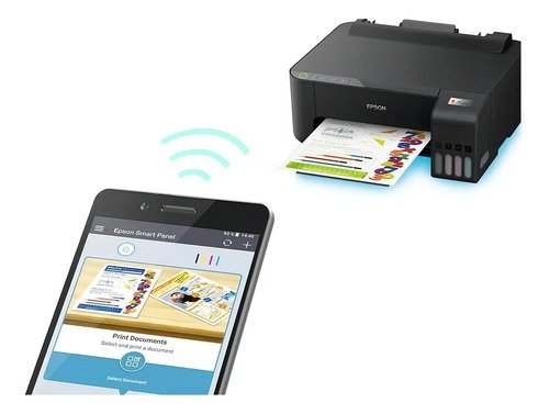 Impressora Epson Ecotank L1250 Usb Wi Fi Cor Preto