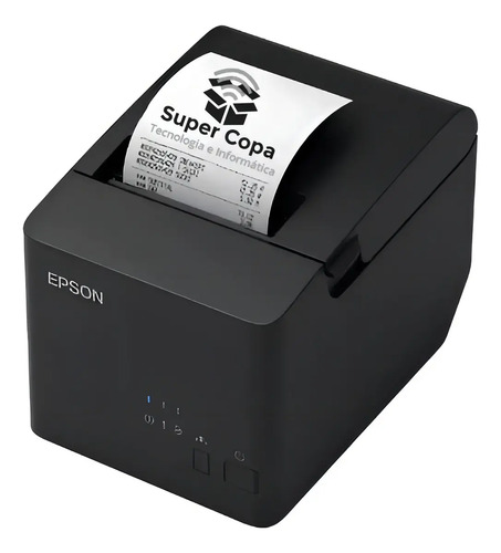 Impressora epson tm t20x usb e serial preto