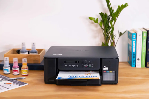 Impressora Multifuncional Brother Dcpt530dw Tank Wifi Bivolt Preta 110/127v