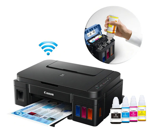 Impressora multifuncional colorida canon pixma g3110 com wi