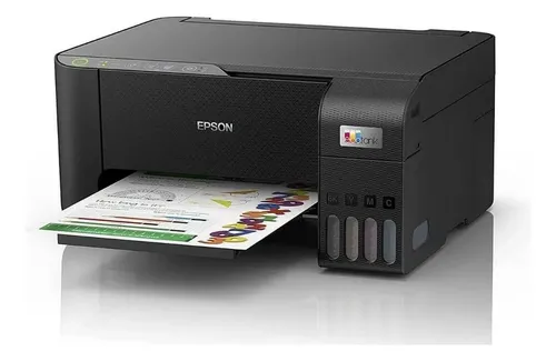 Impressora Multifuncional Cor Epson Ecotank L3250 127v