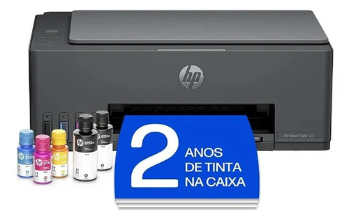 Impressora multifuncional hp smart tank 581 colorida 1 usb 2