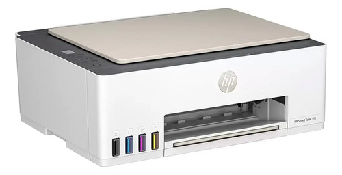 Impressora multifuncional HP Smart Tank 583 Colorida 1 USB 2.0 de alta velocidade (dispositivo); 1 porta Wi-Fi 802.11b/g/n; 1 Wi-Fi Direct -100 a 240 VCA