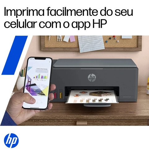 Impressora Multifuncional HP Smart Tank 584 - Preta