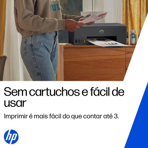 Impressora Multifuncional HP Smart Tank 584 - Preta