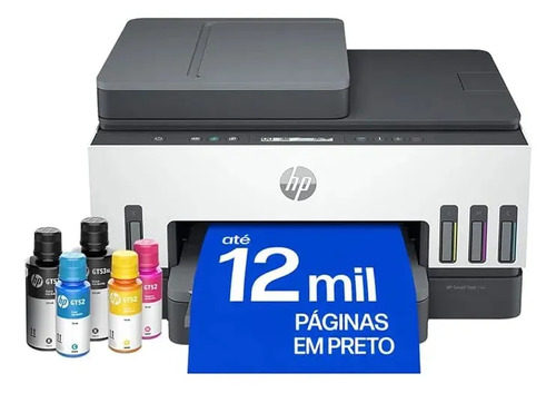 Impressora multifuncional hp smart tank 754 tanque de tinta