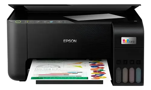 Impressora multifuncional tanque de tinta epson l3250 wi fi