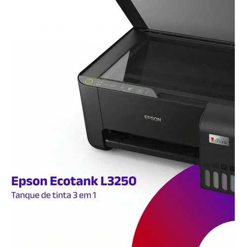 Impressora Multifuncional Tanque De Tinta Epson L3250 Wi-fi