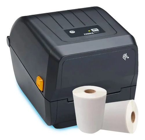 Impressora Zebra Zd220 De Etiquetas 203dpi (zbr01) Cor Cinza-escuro 110/240V (Bivolt)