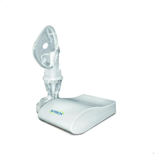 Inalador Nebulizador Gtech Infantil Adulto Silencioso Cor Branco Compact Dc1