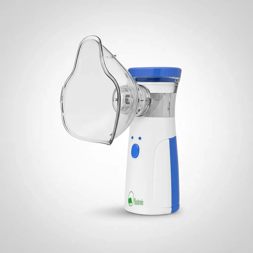 Inalador Nebulizador Portátil Bahrein Usb Pilha Cor Azul Silencioso Aparelho Inalação Compacto Mesh Bivolt Nebulizador Com Rede Vibratoria Aparelho Para Inalacao Inalador Silencioso Aparelho Inalador