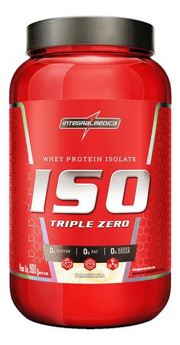 Integralmedica iso triple zero whey protein isolado sabor ba