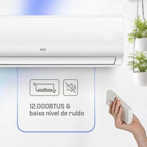 Inversor de parede Hq Hi 12k Btu Q/f Split