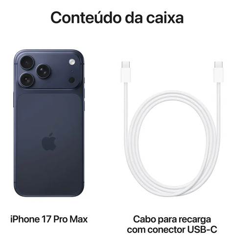 iPhone 17 Pro Max 256GB - Azul-profundo - Distribuidor Autorizado