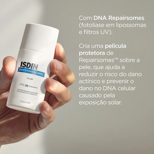 ISDIN Protetor Solar Facial Eryfotona AK-NMSC FPS 99 - 50ml