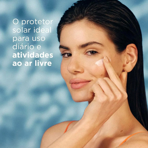 ISDIN Protetor Solar Facial Fusion Water 5 Stars Sem Cor FPS 60 - 50ml