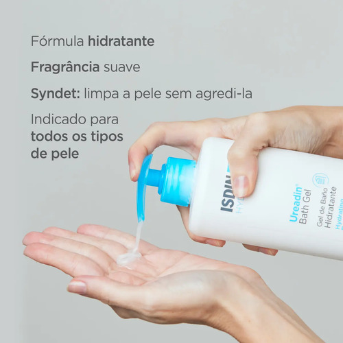 ISDIN Sabonete Líquido Corporal Ureadin Bath Gel - 424g