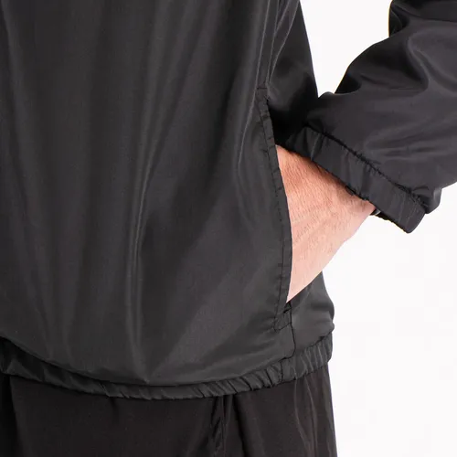 Jaqueta Corta Vento Liso Unissex Esportivo Capuz E Bolsos