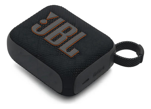 Jbl caixa de som go 4 black a prova dagua cor preto