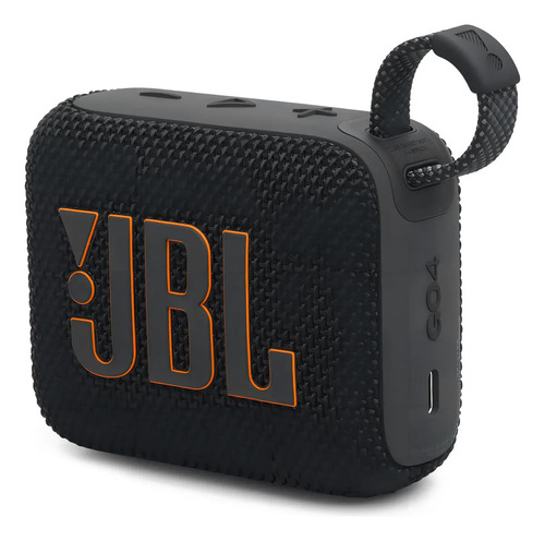 JBL Caixa De Som Go 4 Black À Prova D'água Cor Preto