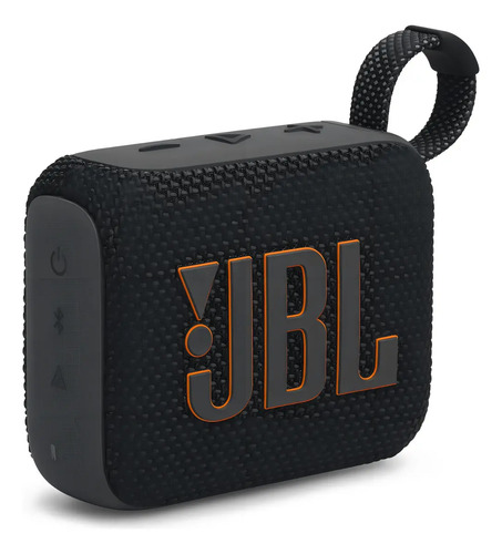 JBL Caixa De Som Go 4 Black À Prova D'água Cor Preto