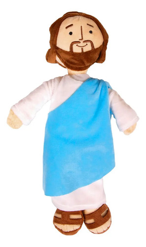 Jesus cristo pelucia boneco brinquedo 31cm pronta entrega