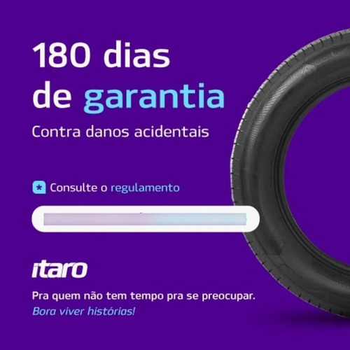Jogo 4 Pneus Itaro Aro 17 It301 195/40r17 81w Xl
