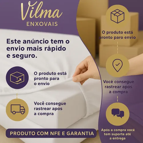 Jogo De Cama 600 Fios 100% Algodão Queen 3 Peças