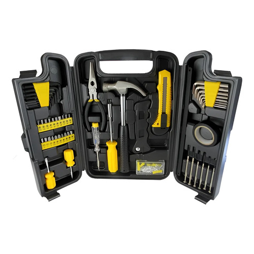 Jogo de Ferramentas 200 Peças com Chaves de Precisão e Allen Kit com Maleta Resistente - Titanium Platina