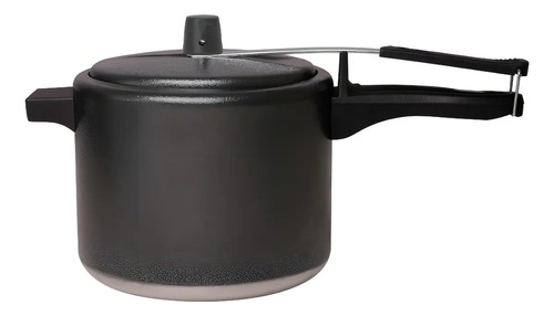 Jogo de Panelas Extra Forte Luxo 12 Peças com Panela de Pressão e Frigideira Antiaderente Preto Craqueado