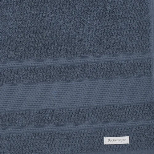 Jogo De Toalhas Buddemeyer Bella Extra Soft Banho 4 Peças Azul Claro/azul Marinho