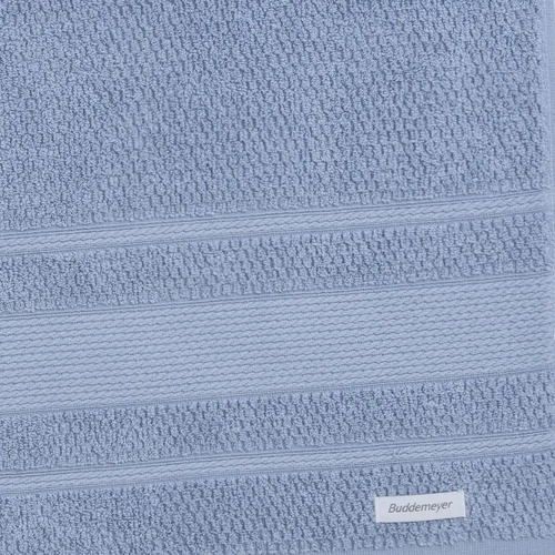 Jogo De Toalhas Buddemeyer Bella Extra Soft Banho 4 Peças Azul Claro/azul Marinho