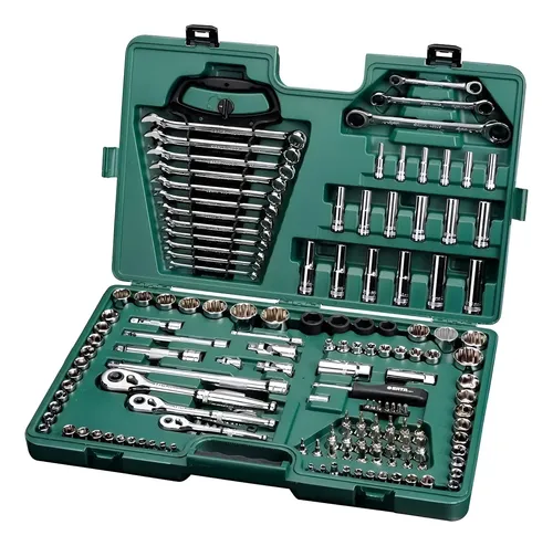 Jogo ferramentas 150pc cmaleta crv sata sto9510l
