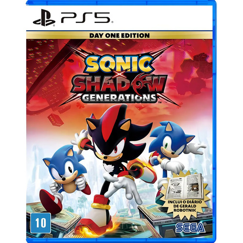 Jogo sonic x shadow generations ps5 br fisico