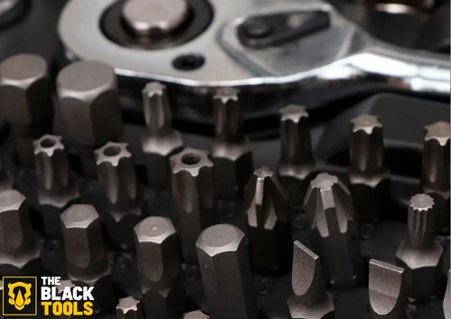 Jogo Soquetes Catracas Ferramentas Kit Chave 216 Peças Completa Oficina Master Maleta Tkf216 The Black Tools