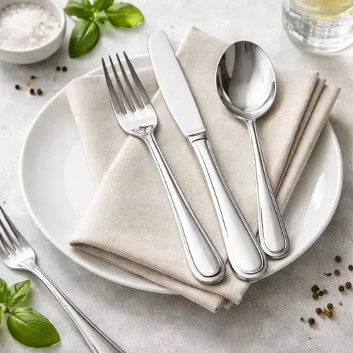 Jogo Talheres 36 Peças Garfo Colher Faca Inox Restaurante
