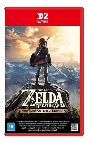 Jogo The Legend Of Zelda:breath Of The Wild Para Nintendo Switch 2