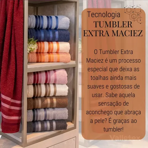 Jogo Toalhas Banho Grossas Macias Algodão 4pç Absorventes