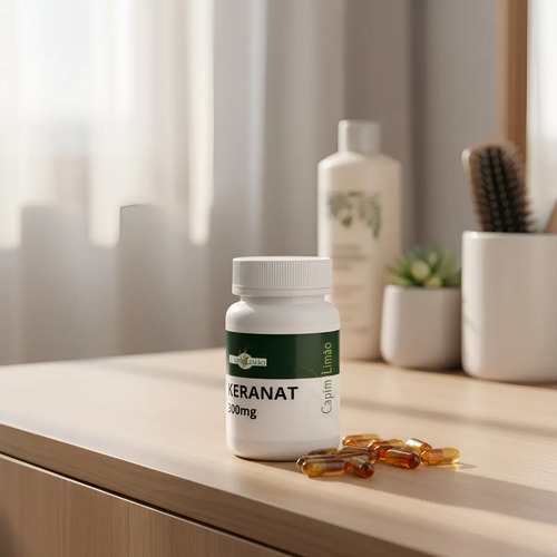 Keranat 300mg 90 Cáp Fortalecimento Capilar