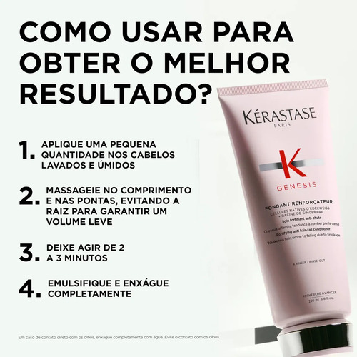 Kérastase Génesis Fondant Renforçateur Acondicionador Anticaída | 200ml |