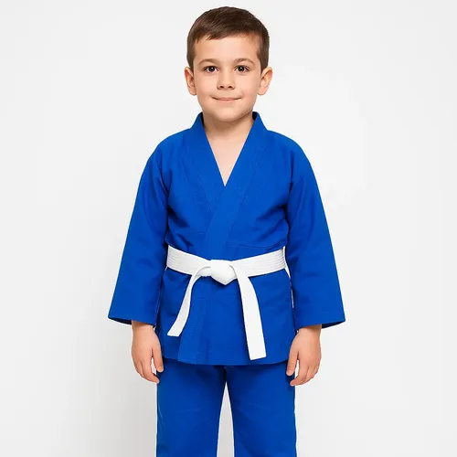 Kimono Infantil Jiu Jitsu Haganah Judô Reforçado + Faixa