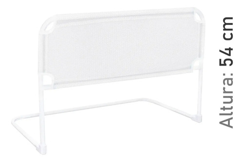 Kit 02 Grade De Cama Normal E Box Bebê E Idoso Altura 54cm Cor Branco