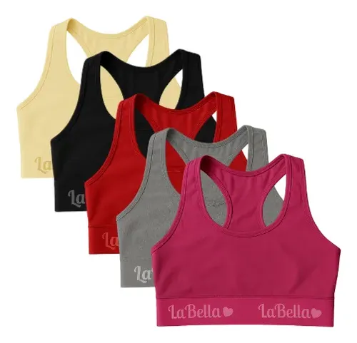Kit 05 top nadador de algodao cotton esporte
