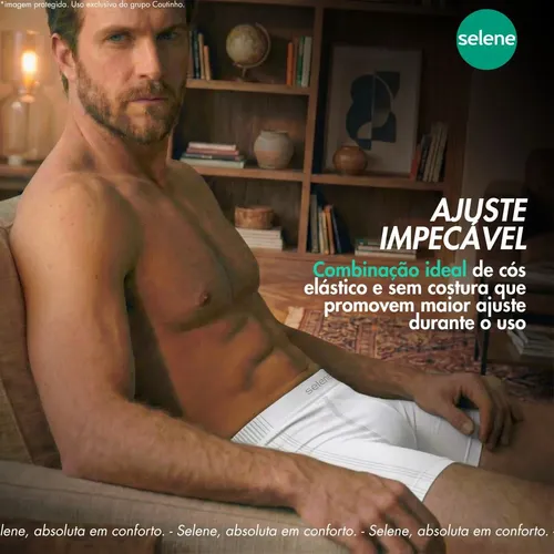 Kit 10 Cueca Boxer Sem Costura Poliamida Toque Gelado Selene