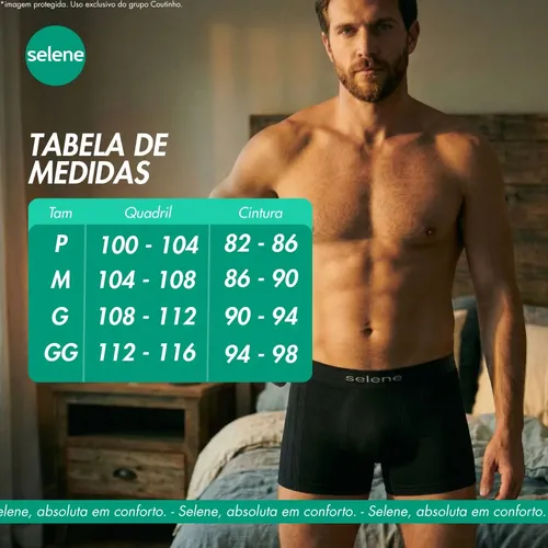 Kit 10 Cueca Boxer Sem Costura Poliamida Toque Gelado Selene