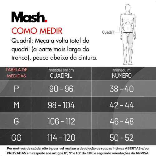 Kit 10 Cuecas Mash Boxer Original Masculino Algodão Atacado