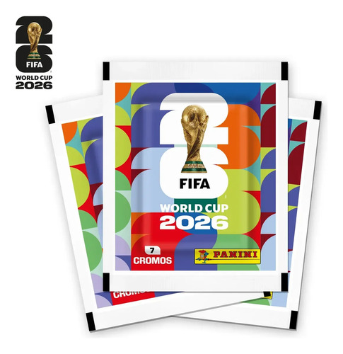 Kit 10 envelopes cromos copa do mundo fifa 2026 panini 1
