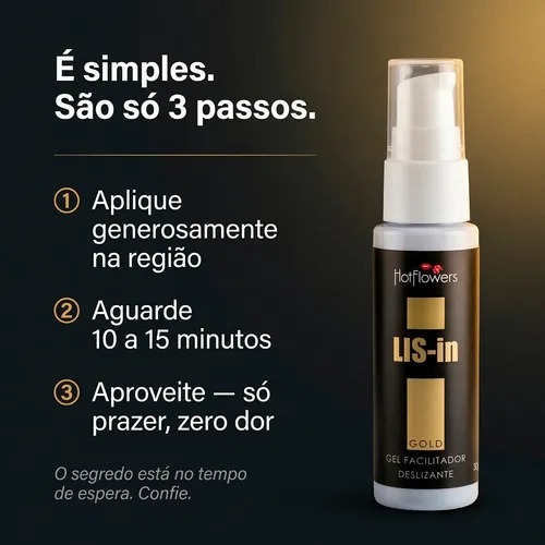 Kit 10 Lis-in Gold Dessensibilizante Extra Forte Hf 30g